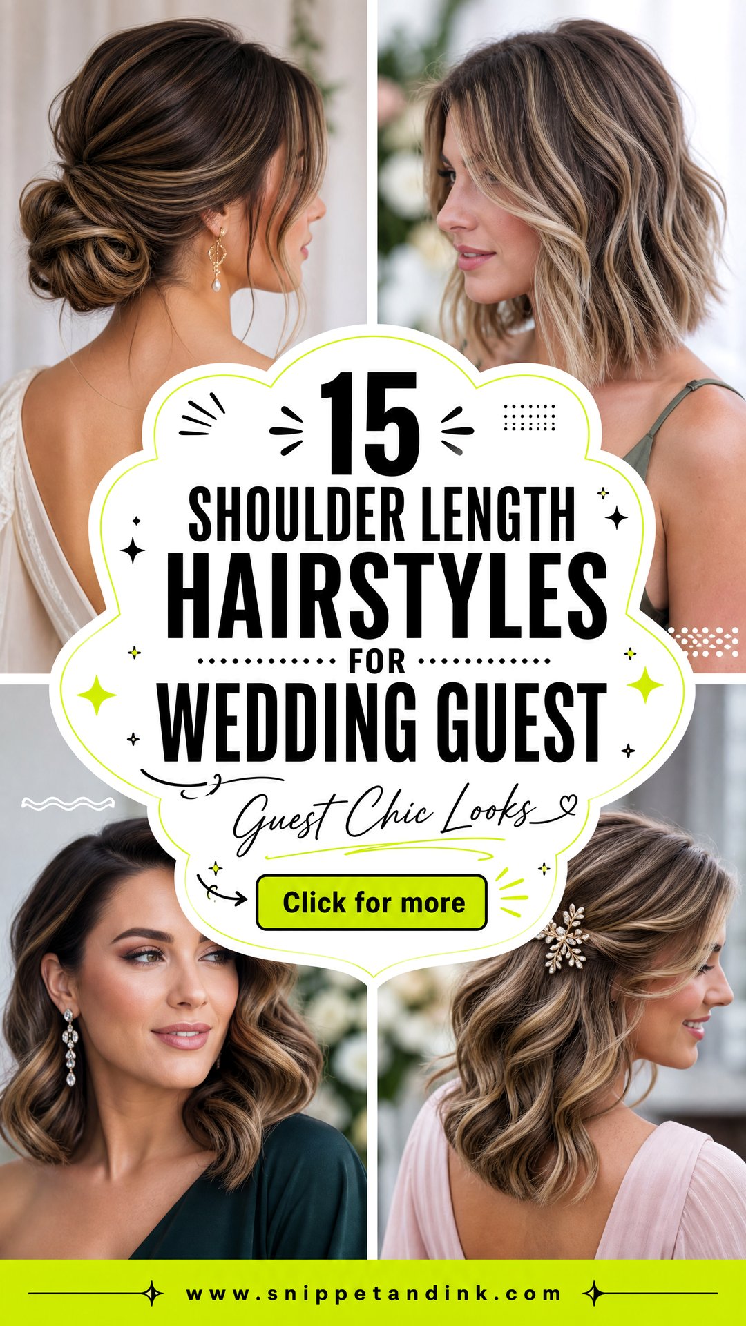 15 Shoulder Length Hairstyles for Wedding Guest Chic Looks - 15 Shoulder Length Hairstyles for Wedding Guest Chic Looks