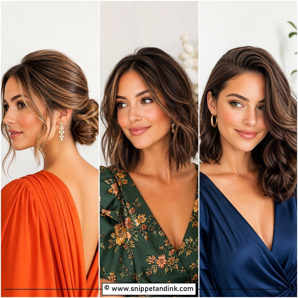 15 Shoulder Length Hairstyles for Wedding Guest Chic Looks