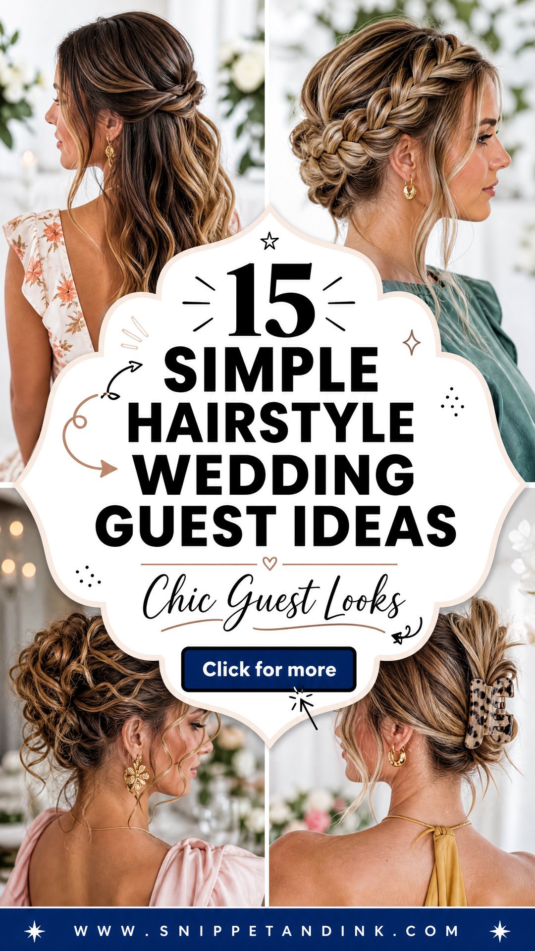 15 Simple Hairstyle Wedding Guest Ideas for Chic Looks - 15 Simple Hairstyle Wedding Guest Ideas for Chic Looks