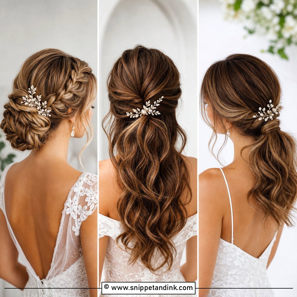 15 Simple Updo for Wedding Ideas for Classic Beauty