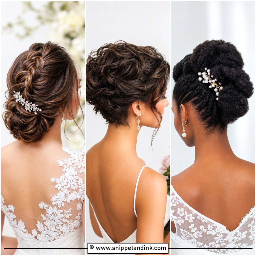 15 Simple Wedding Hair Updo Ideas for Effortless Elegance