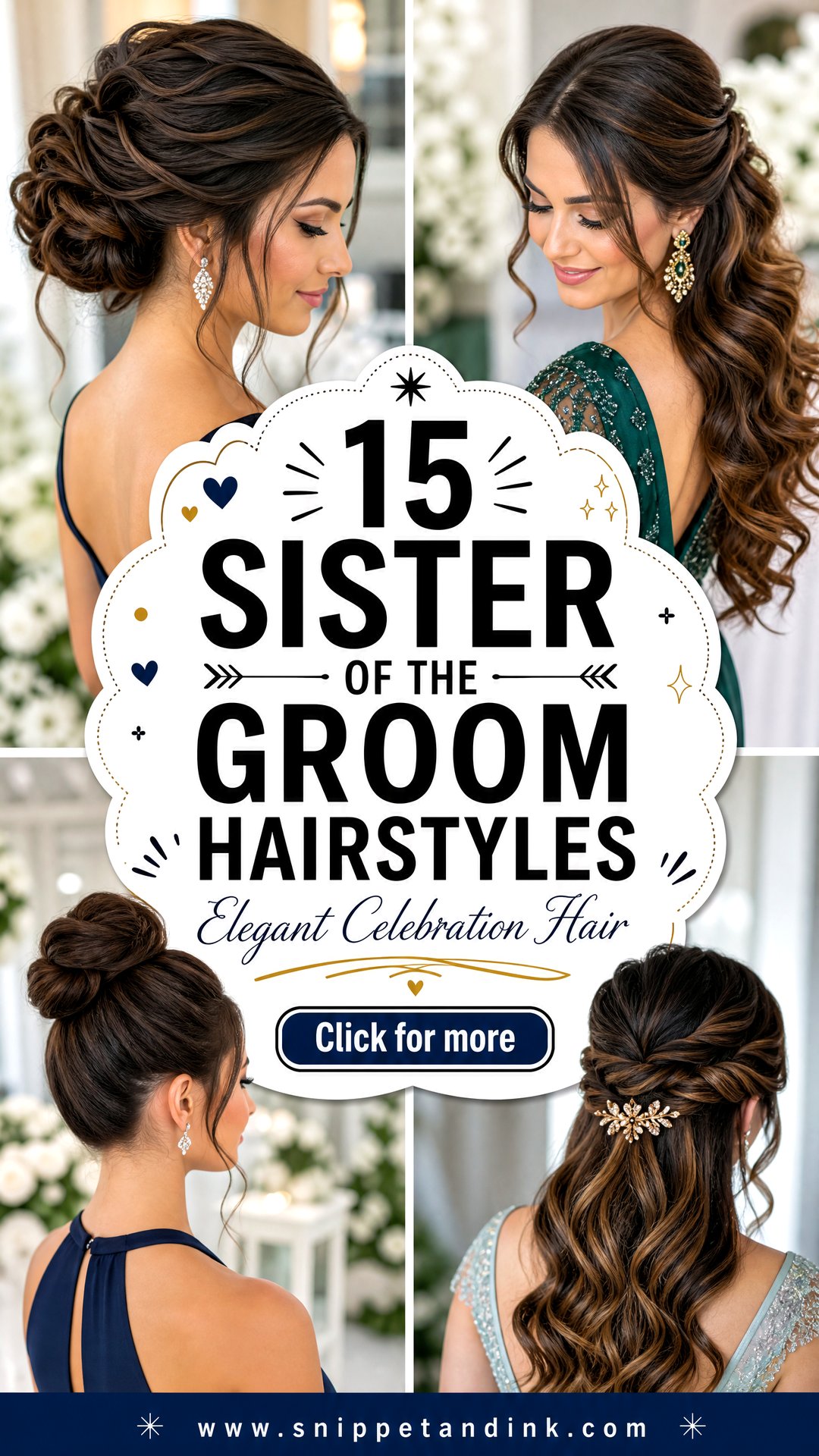 15 Sister of the Groom Hairstyles for Elegant Celebrations - 15 Sister of the Groom Hairstyles for Elegant Celebrations