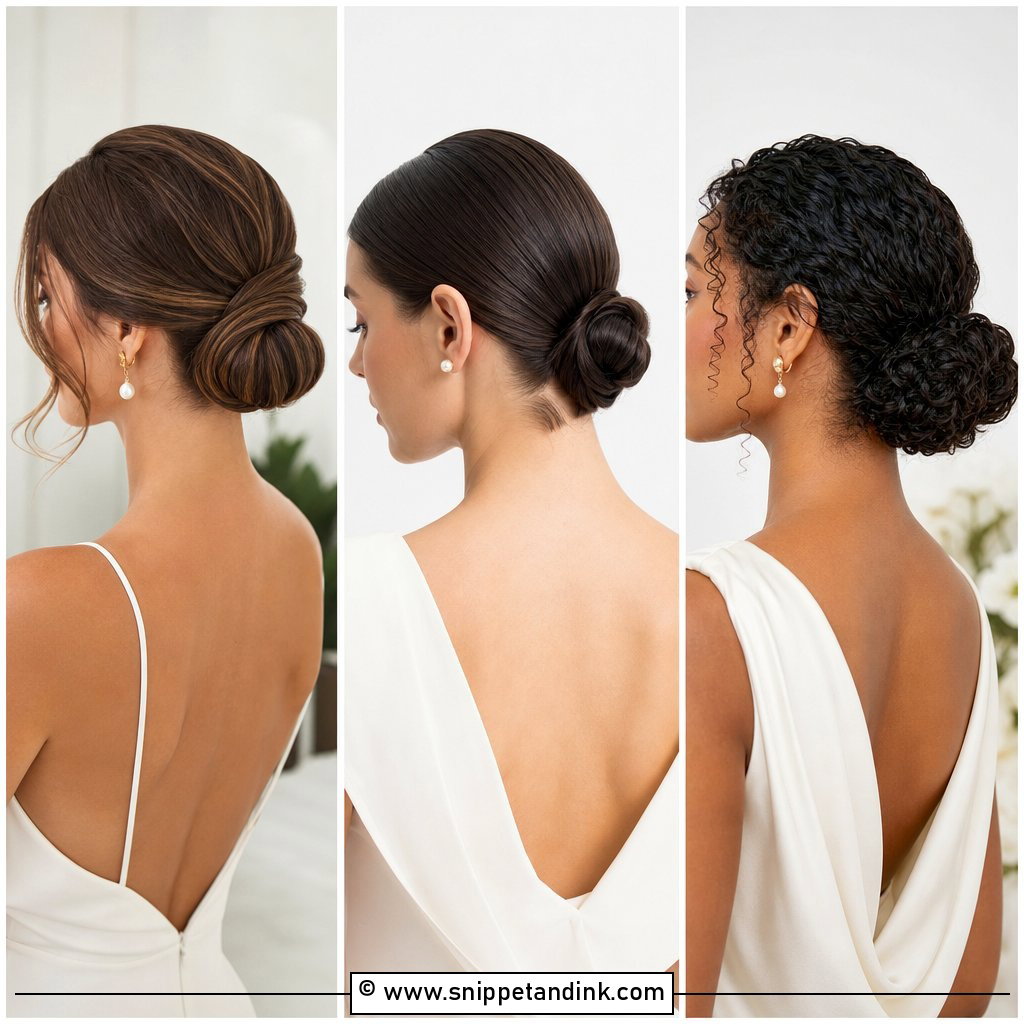 15 Slick Low Bun Wedding Hair Ideas for Chic Brides In 2026
