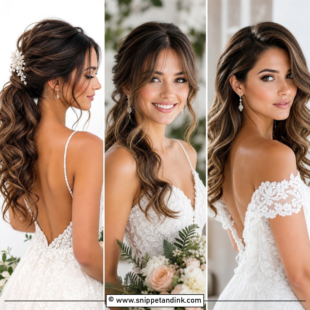 15 Soft Curls Bridal Hair Romantic Looks for Modern Brides