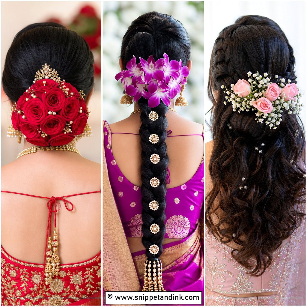 15 South Indian Bridal Hair Flowers Ideas Fresh Floral Looks