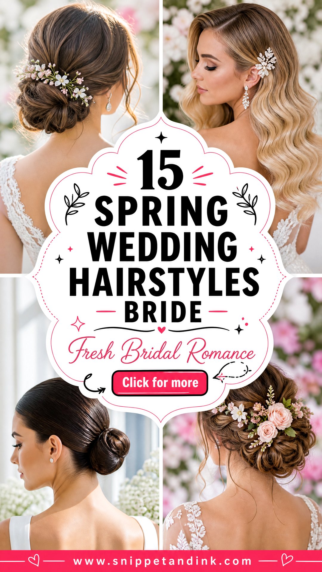 15 Spring Wedding Hairstyles Bride Fresh Romantic Looks - 15 Spring Wedding Hairstyles Bride: Fresh Romantic Looks
