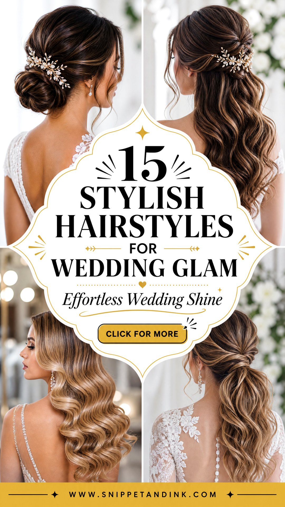 15 Stylish Hairstyles for Wedding Glam That Feels Effortless - 15 Stylish Hairstyles for Wedding Glam That Feels Effortless