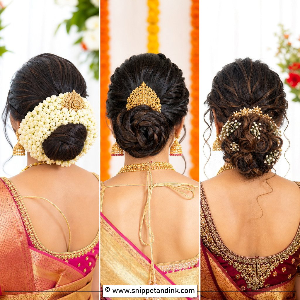 15 Tamil Bridal Hair Ideas for a Stunning Ceremony Look