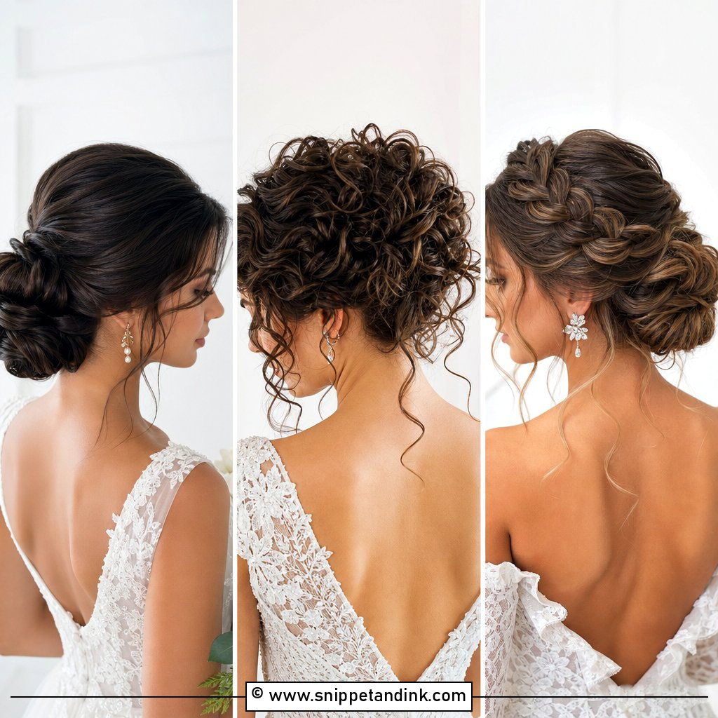 15 Thick Hair Updo Wedding Ideas for Gorgeous Volume