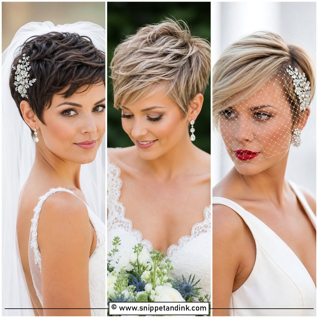 15 Very Short Wedding Hair Ideas for Chic Bridal Beauty