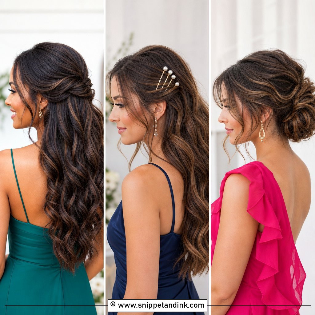 15 Wavy Hairstyles Wedding Guest for Soft Glam Looks