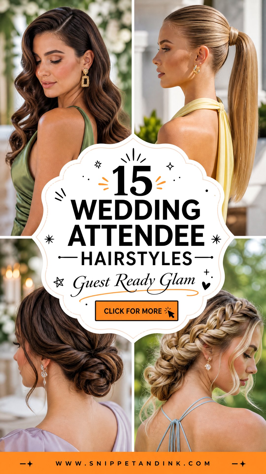 15 Wedding Attendee Hairstyles for Guest-Ready Glam Looks - 15 Wedding Attendee Hairstyles for Guest-Ready Glam Looks