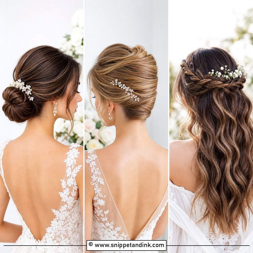 15 Wedding Ceremony Hairstyles for Timeless Bridal Glam