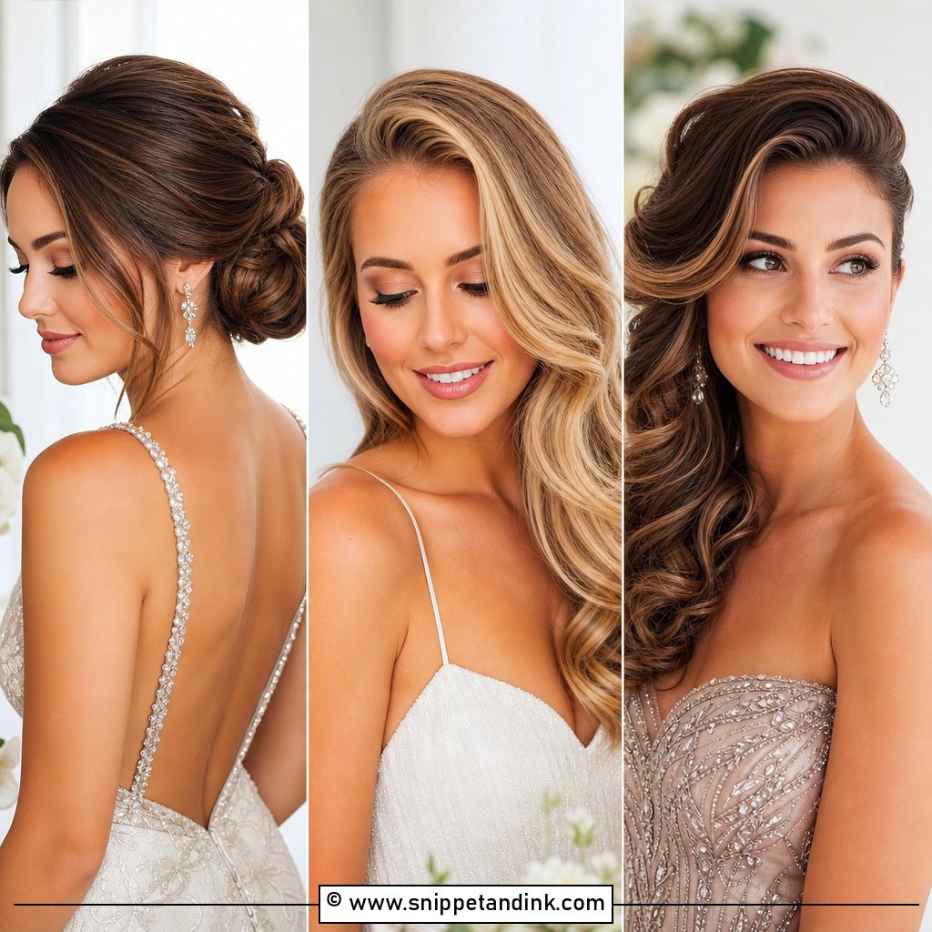15 Wedding Dinner Hairstyle Ideas for Elegant Evenings