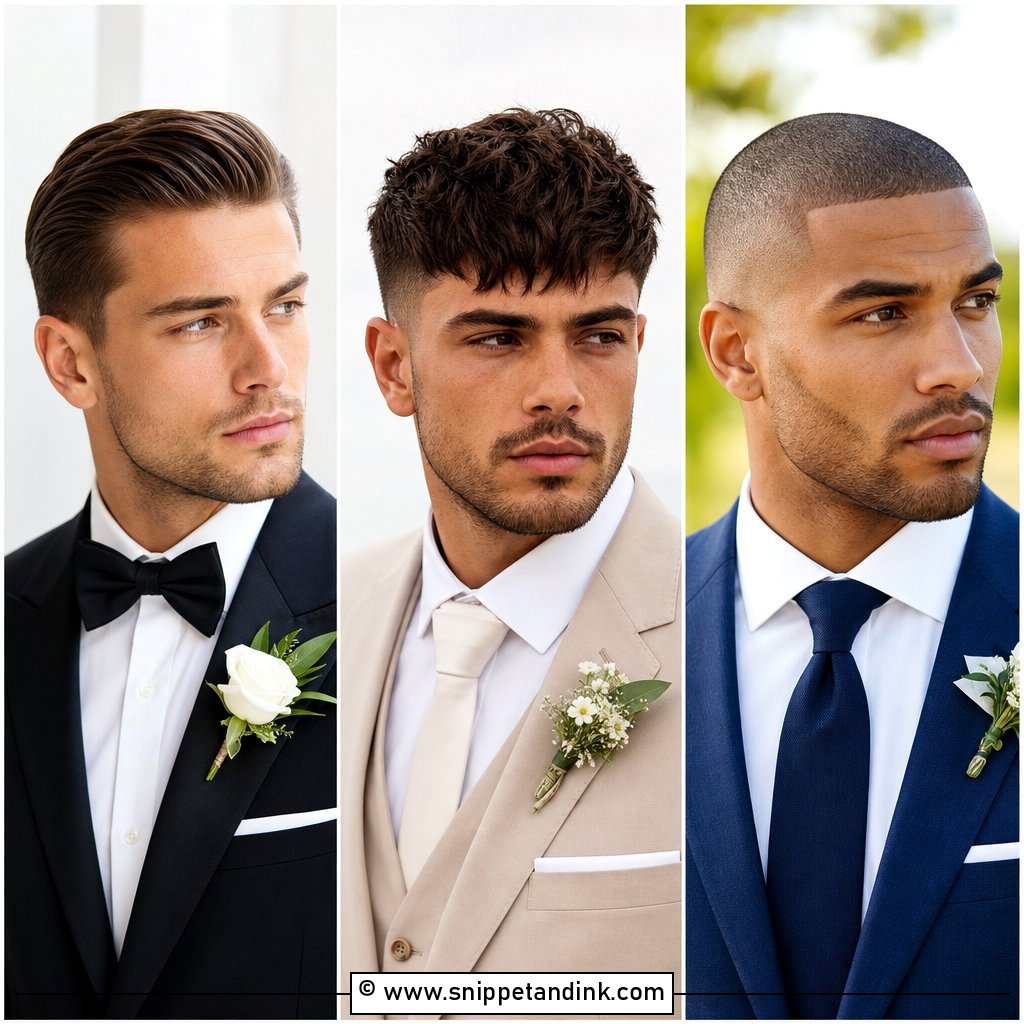 15 Wedding Groom Hairstyle Ideas for a Polished Look
