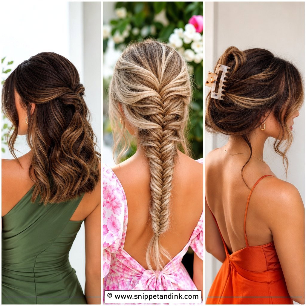 15 Wedding Guest Hair Mid Length Ideas for Chic Looks