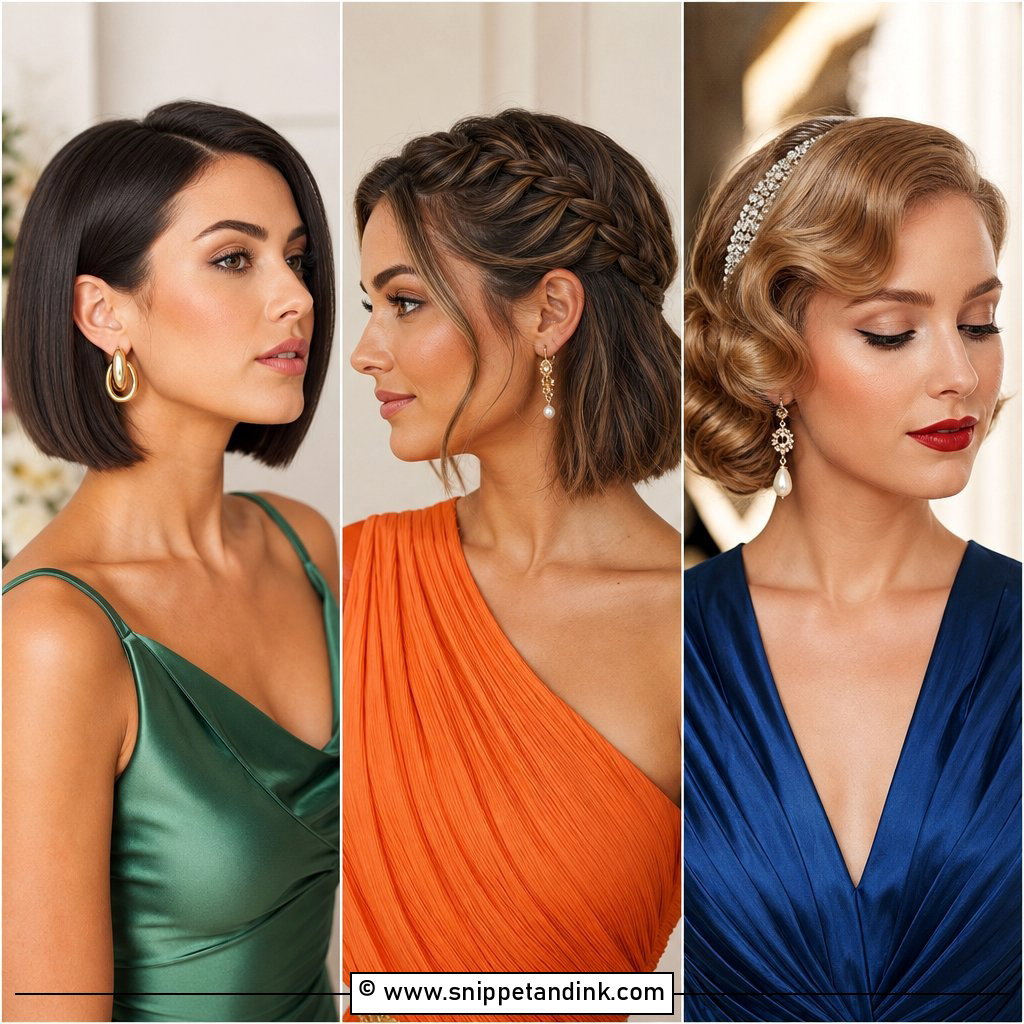 15 Wedding Guest Hair for Short Hair Ideas to Shine All Day