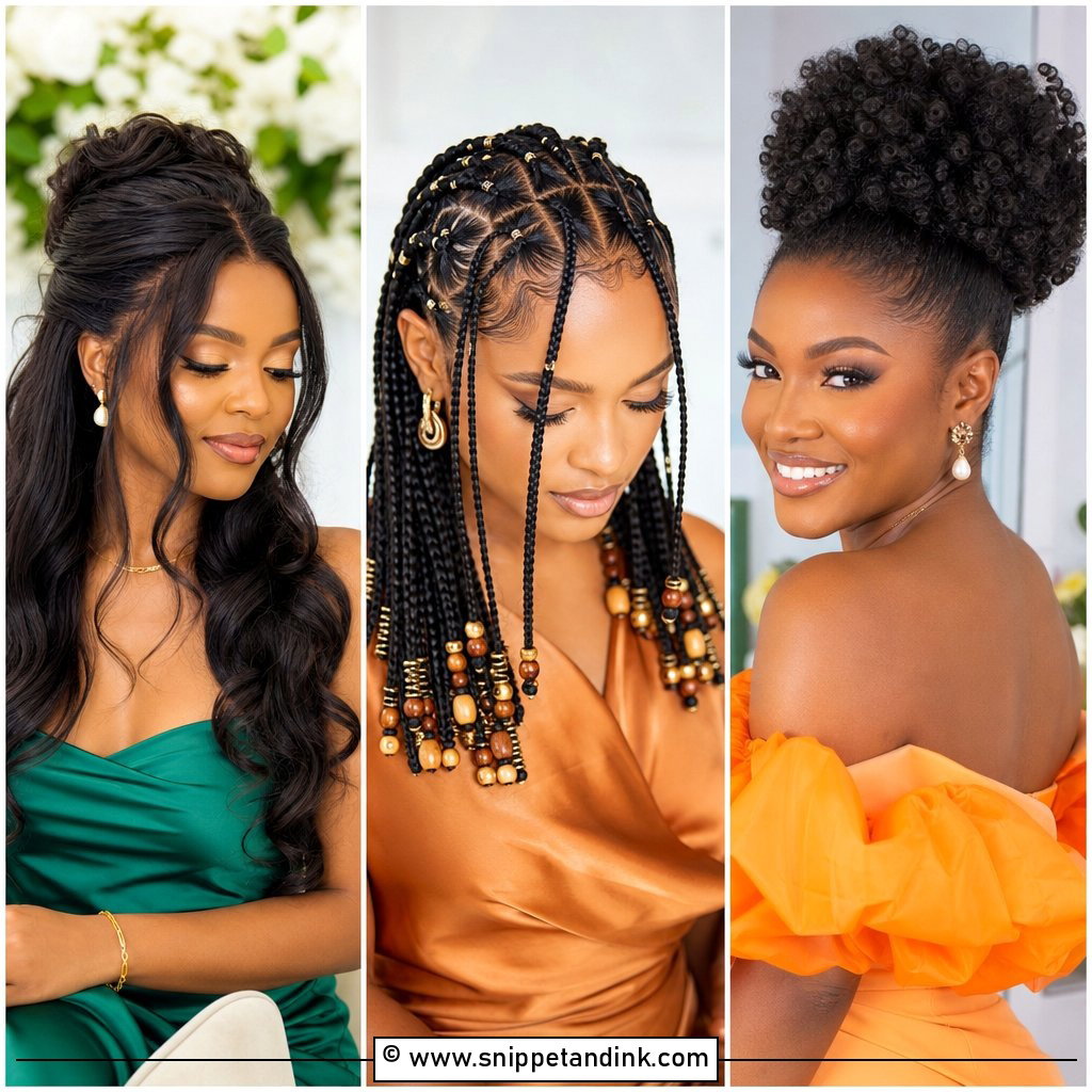 15 Wedding Guest Hairstyles for Black Women to Feel Chic