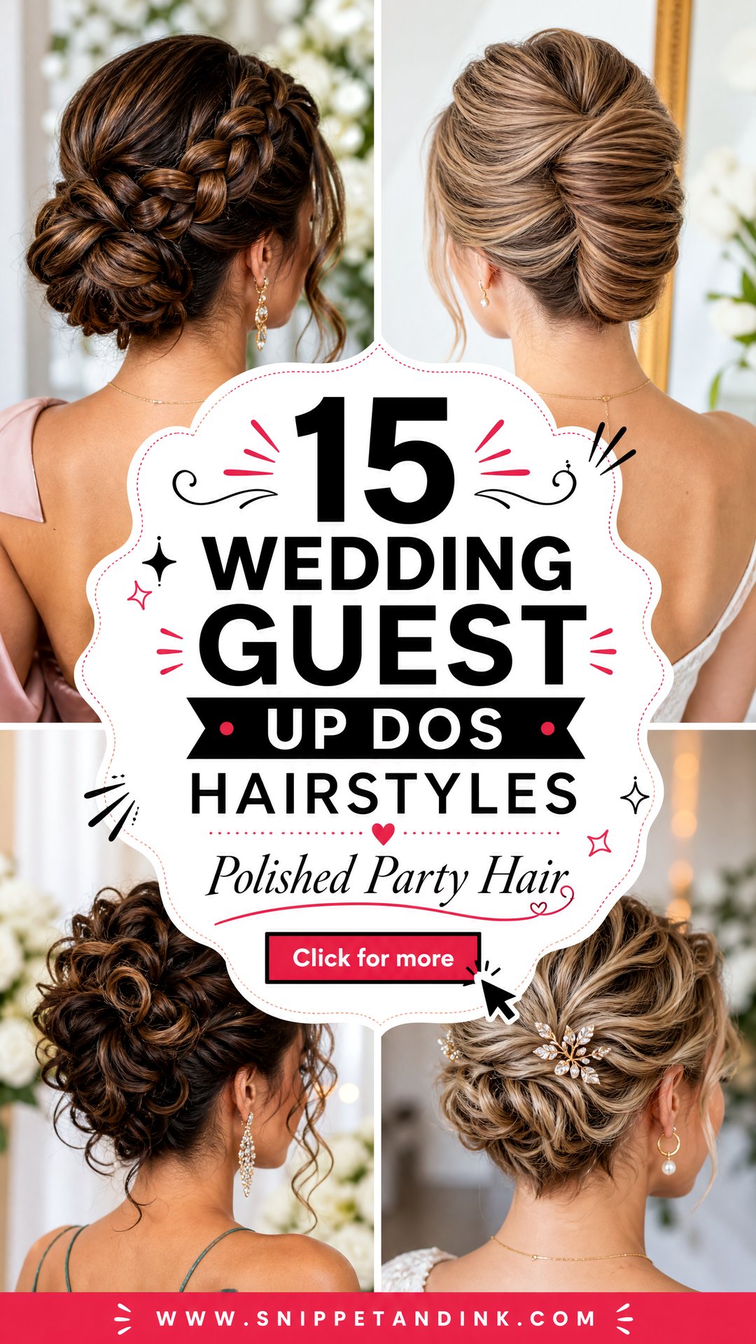 15 Wedding Guest Up Dos Hairstyles for Polished Party Looks - 15 Wedding Guest Up Dos Hairstyles for Polished Party Looks
