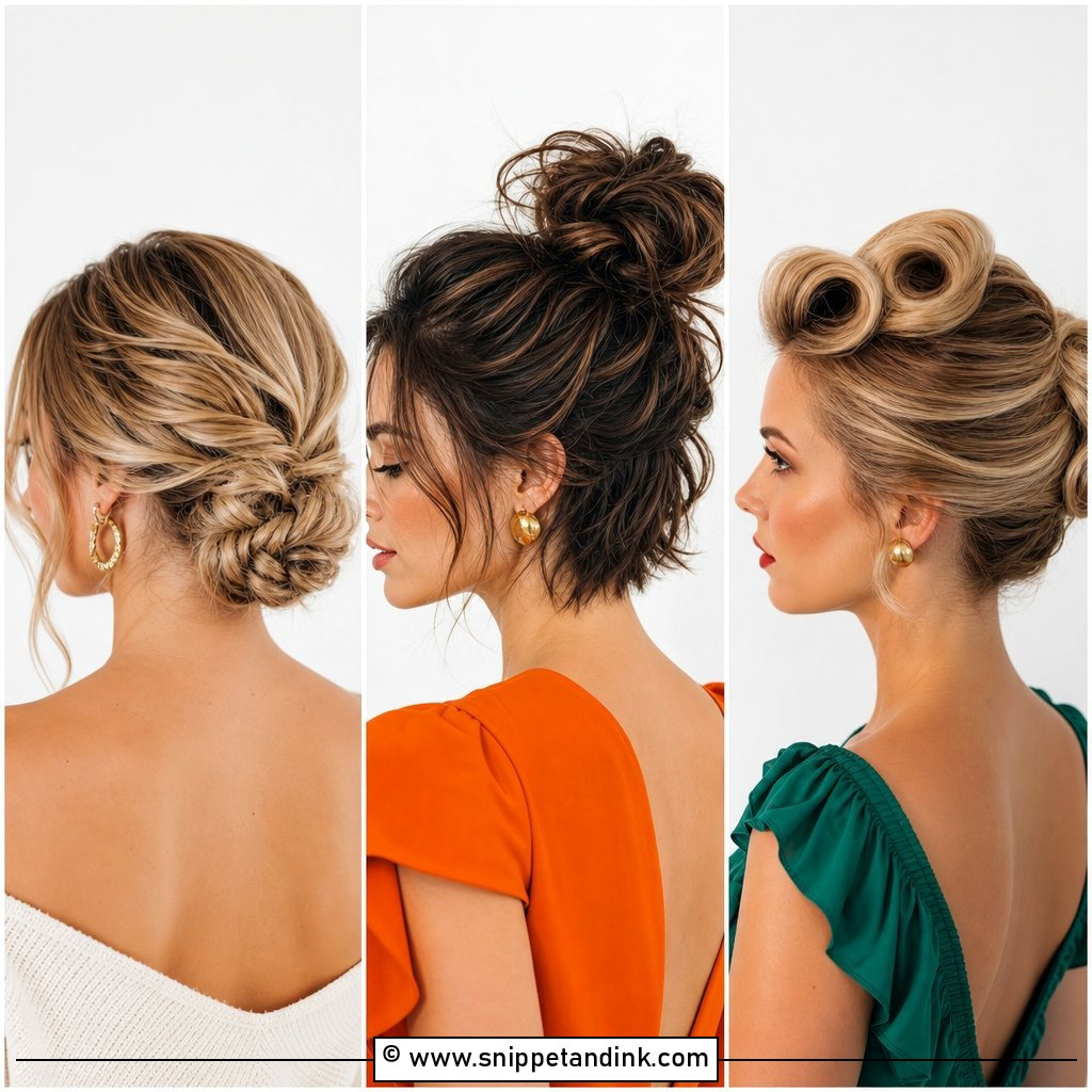 15 Wedding Guest Updo Short Hair Ideas for Chic Guests to Try