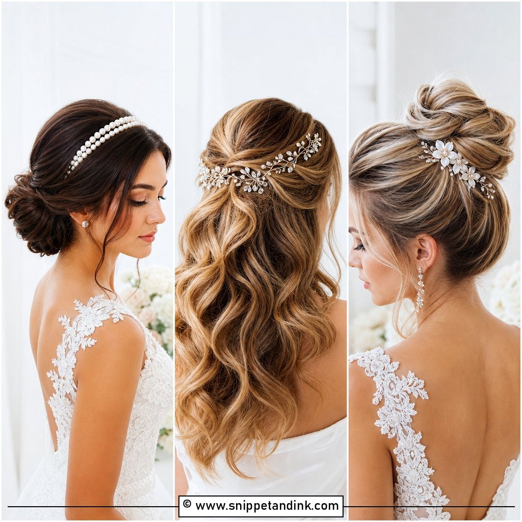 15 Wedding Hair Accessories Headpieces for Elegant Brides
