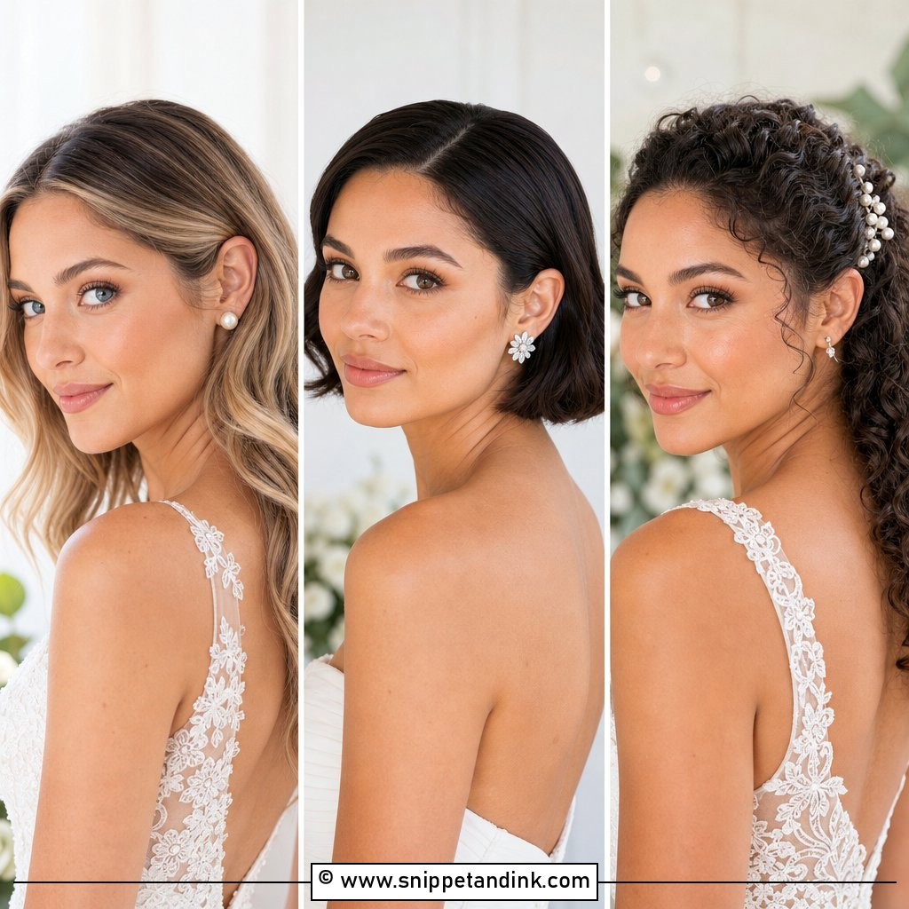 15 Wedding Hair Behind Ears Ideas for Sleek Bridal Beauty
