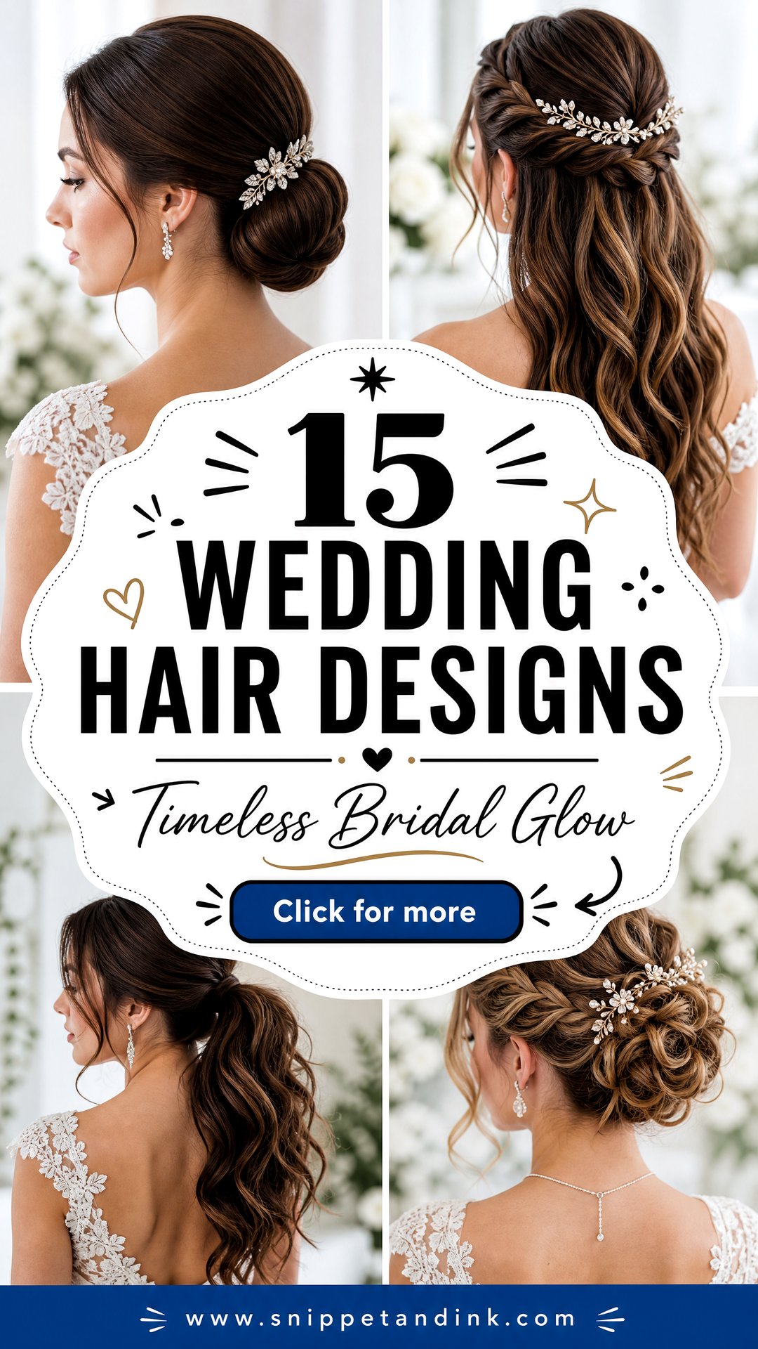 15 Wedding Hair Designs for a Timeless Bridal Look in 2026 - 15 Wedding Hair Designs for a Timeless Bridal Look in 2026