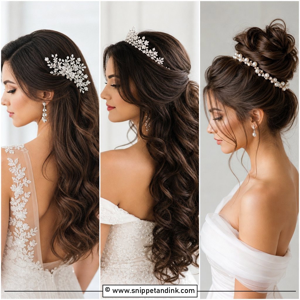 15 Wedding Hairstyles Accessories Gorgeous Bridal Touches