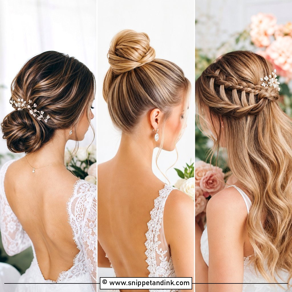 15 Wedding Hairstyles Step By Step for DIY Bridal Glam