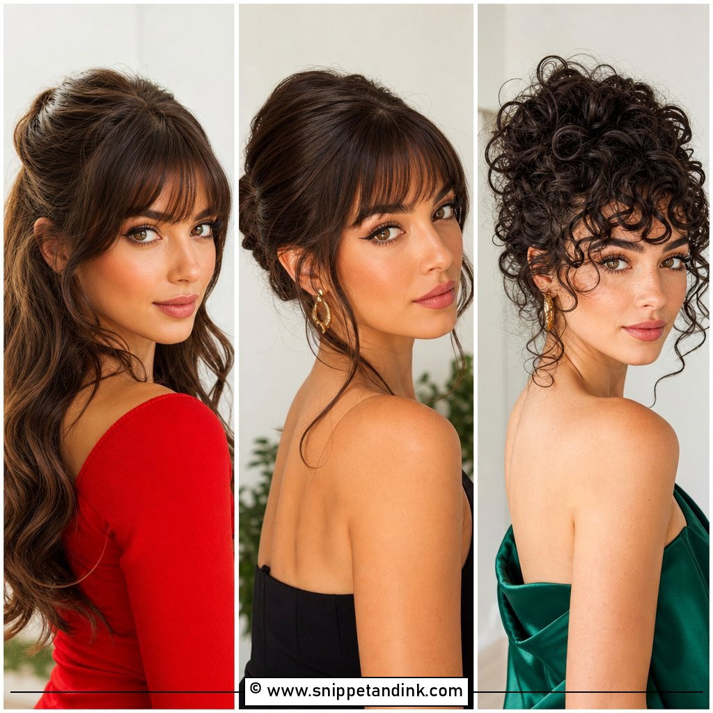 15 Wedding Hairstyles for Bangs Chic Bridal Ideas