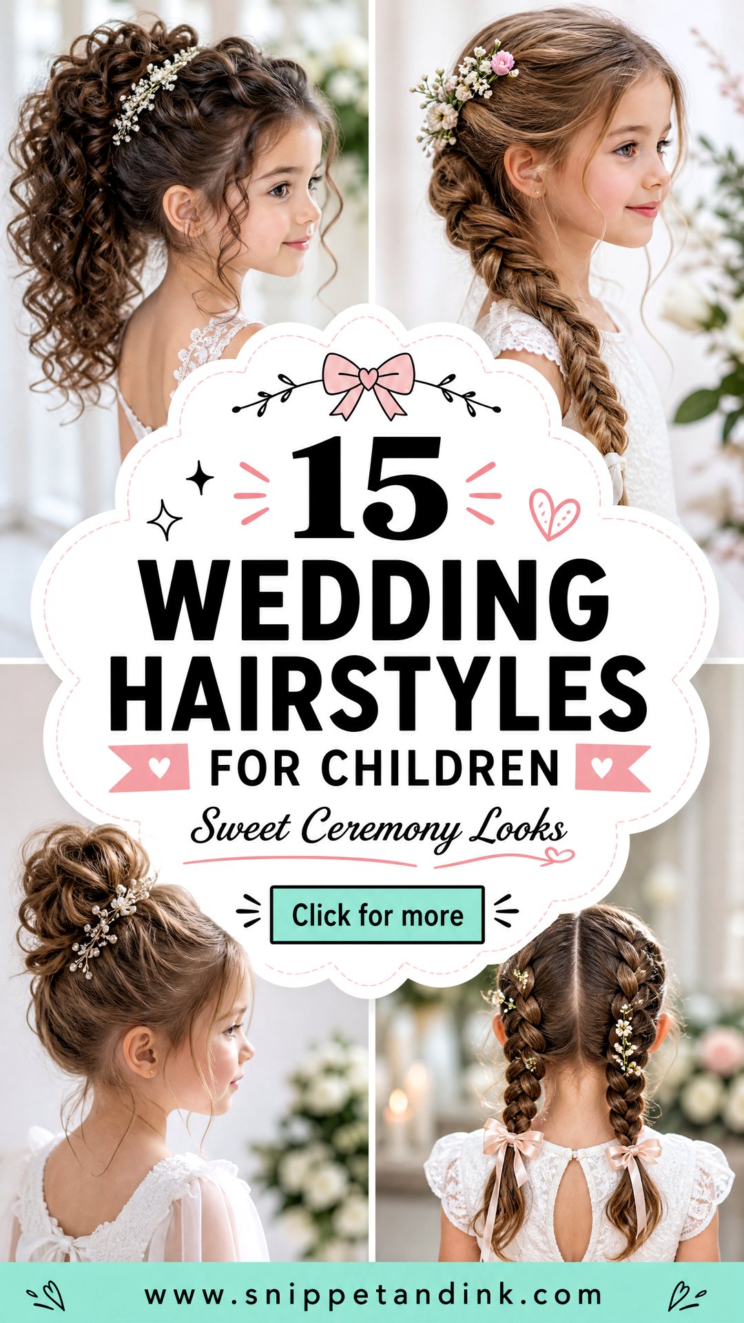 15 Wedding Hairstyles for Children Cute Looks for Big Days - 15 Wedding Hairstyles for Children: Cute Looks for Big Days
