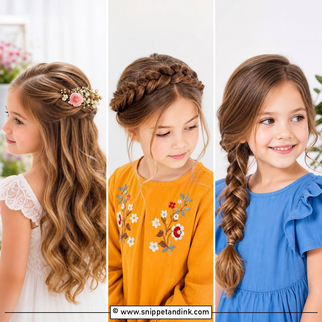 15 Wedding Hairstyles for Little Kids Cute Ideas for Big Days