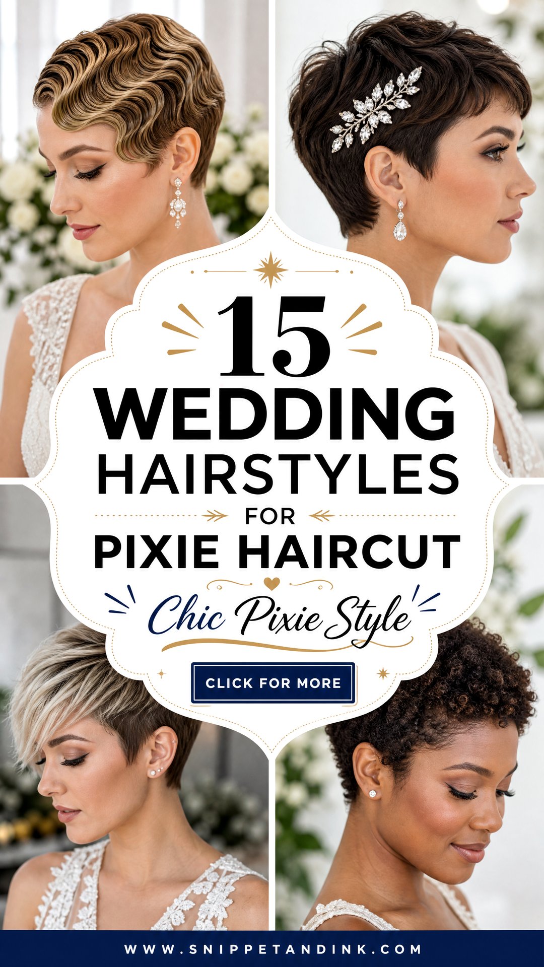 15 Wedding Hairstyles for Pixie Haircut Brides With Chic Style - 15 Wedding Hairstyles for Pixie Haircut Brides With Chic Style