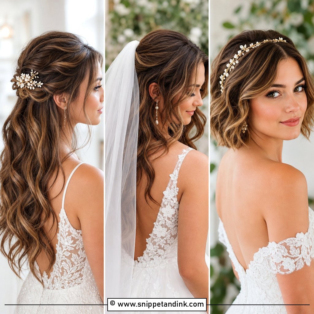 15 Wedding Hairstyles for Wavy Hair Brides Will Love in 2026