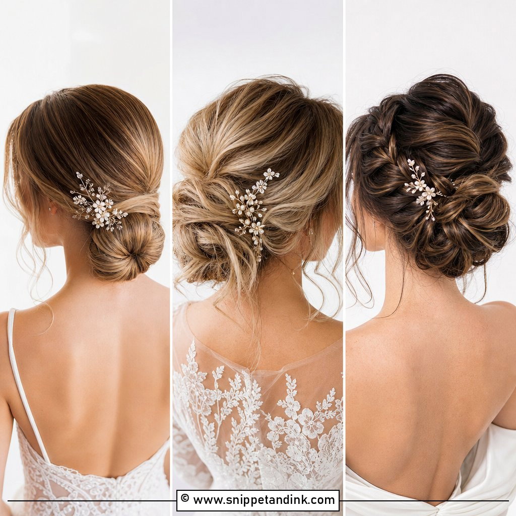15 Wedding Upstyles Medium Length Ideas for Chic Brides