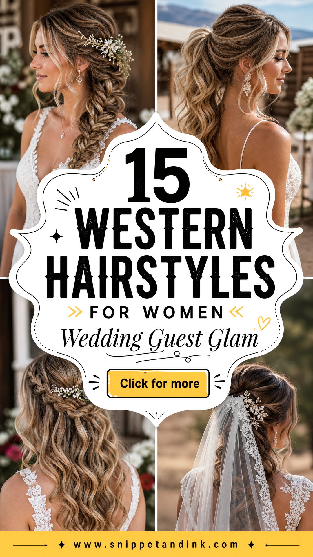 15 Western Hairstyles for Women for Wedding Guest Glam - 15 Western Hairstyles for Women for Wedding Guest Glam