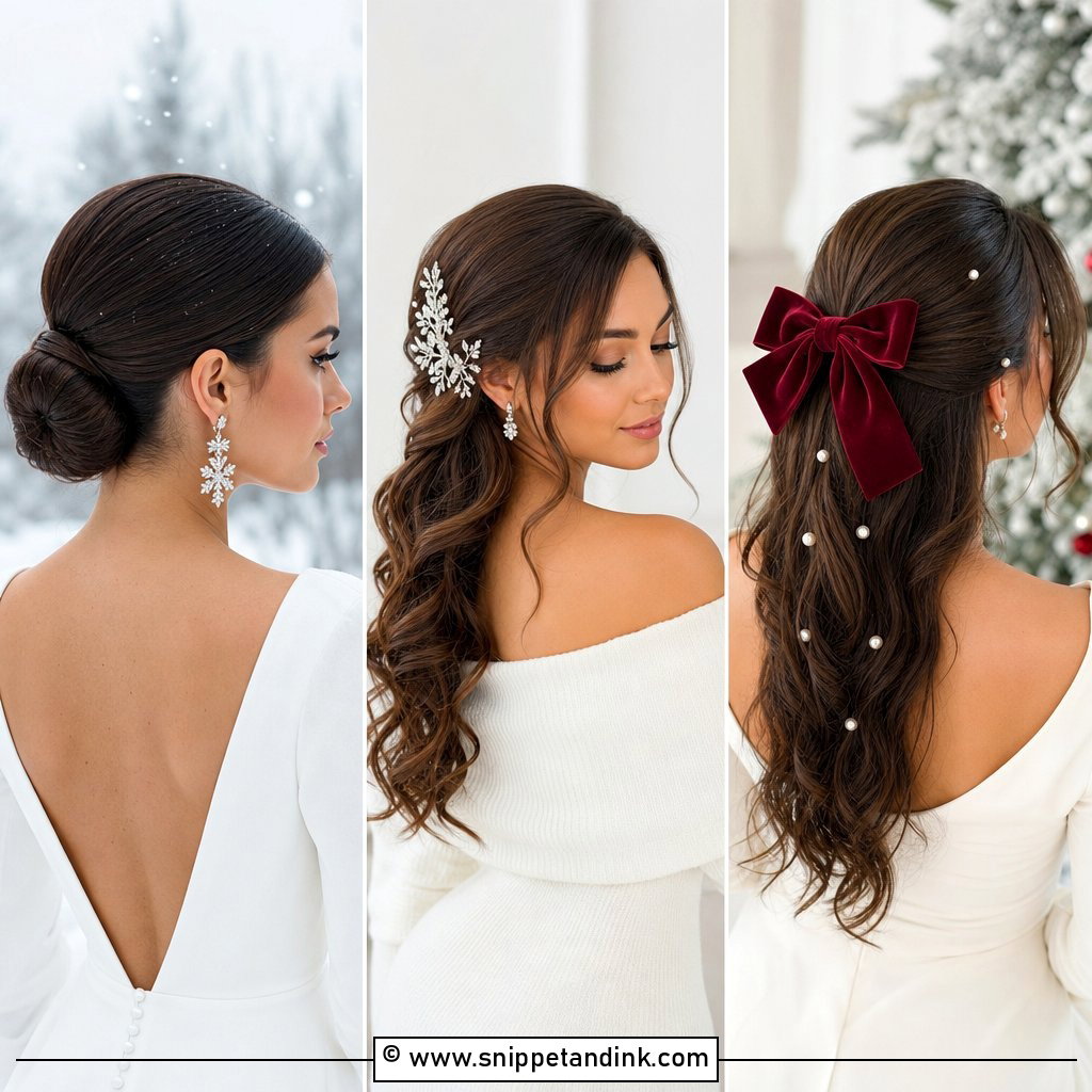 15 Winter Bridal Hair Ideas for Chic Seasonal Bride Style