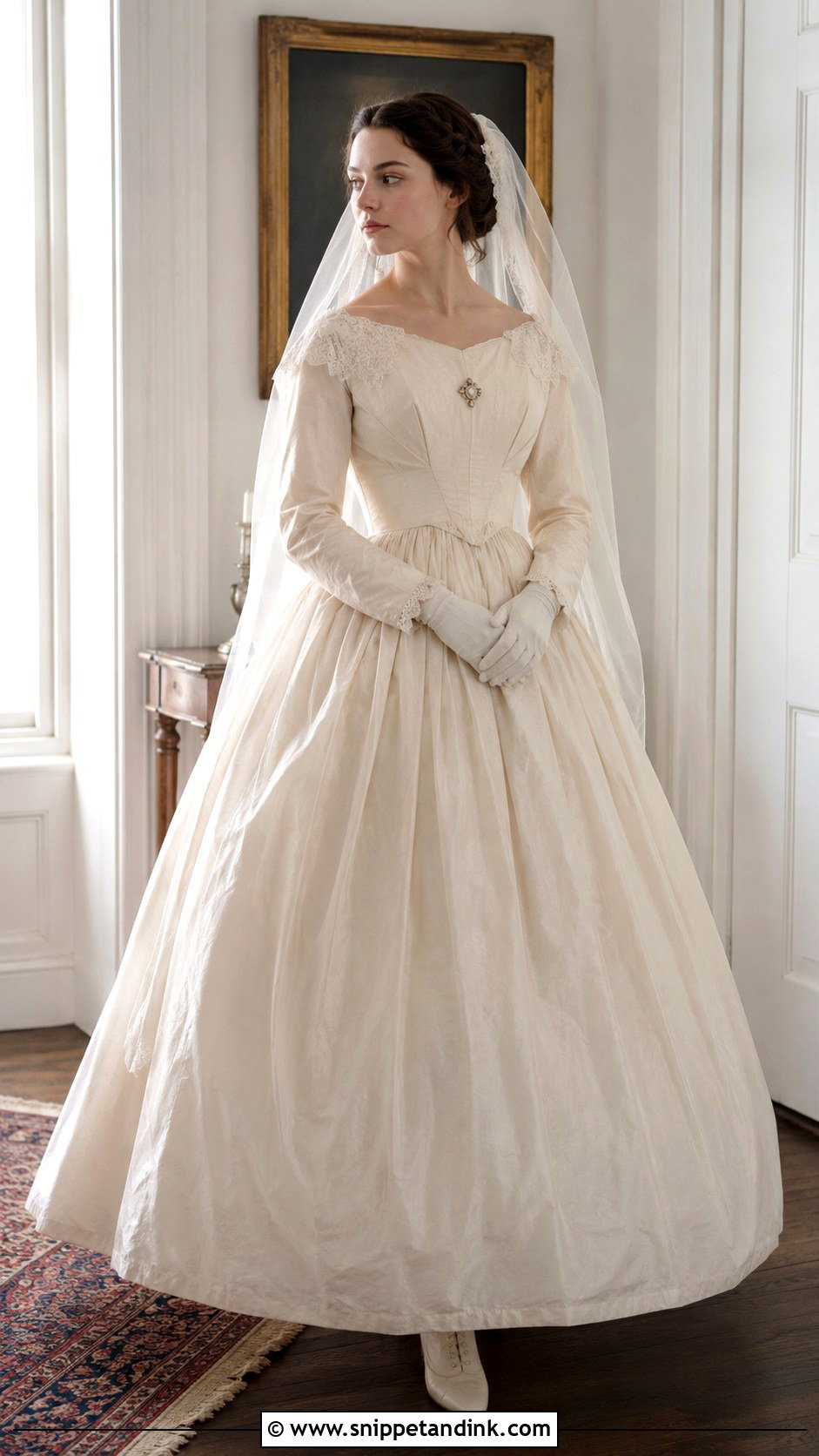 1800s Civil War Wedding Dress - Snippet and Ink - 25 1800s Wedding Dress Ideas