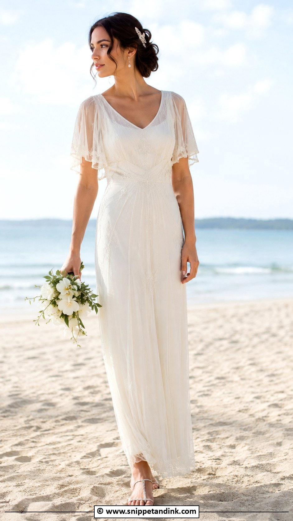 1920s Beach Wedding Dress - Snippet and Ink - 30 1920s Wedding Dress Ideas
