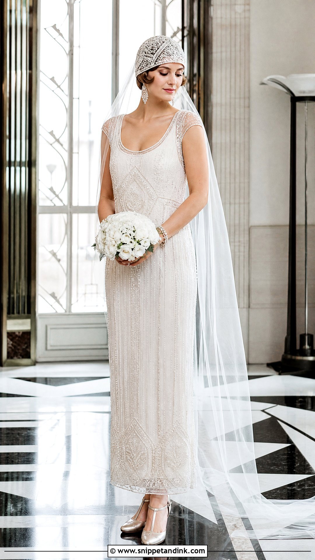 1920s Beaded Wedding Dress - Snippet and Ink - 25 Antique Wedding Dress Ideas