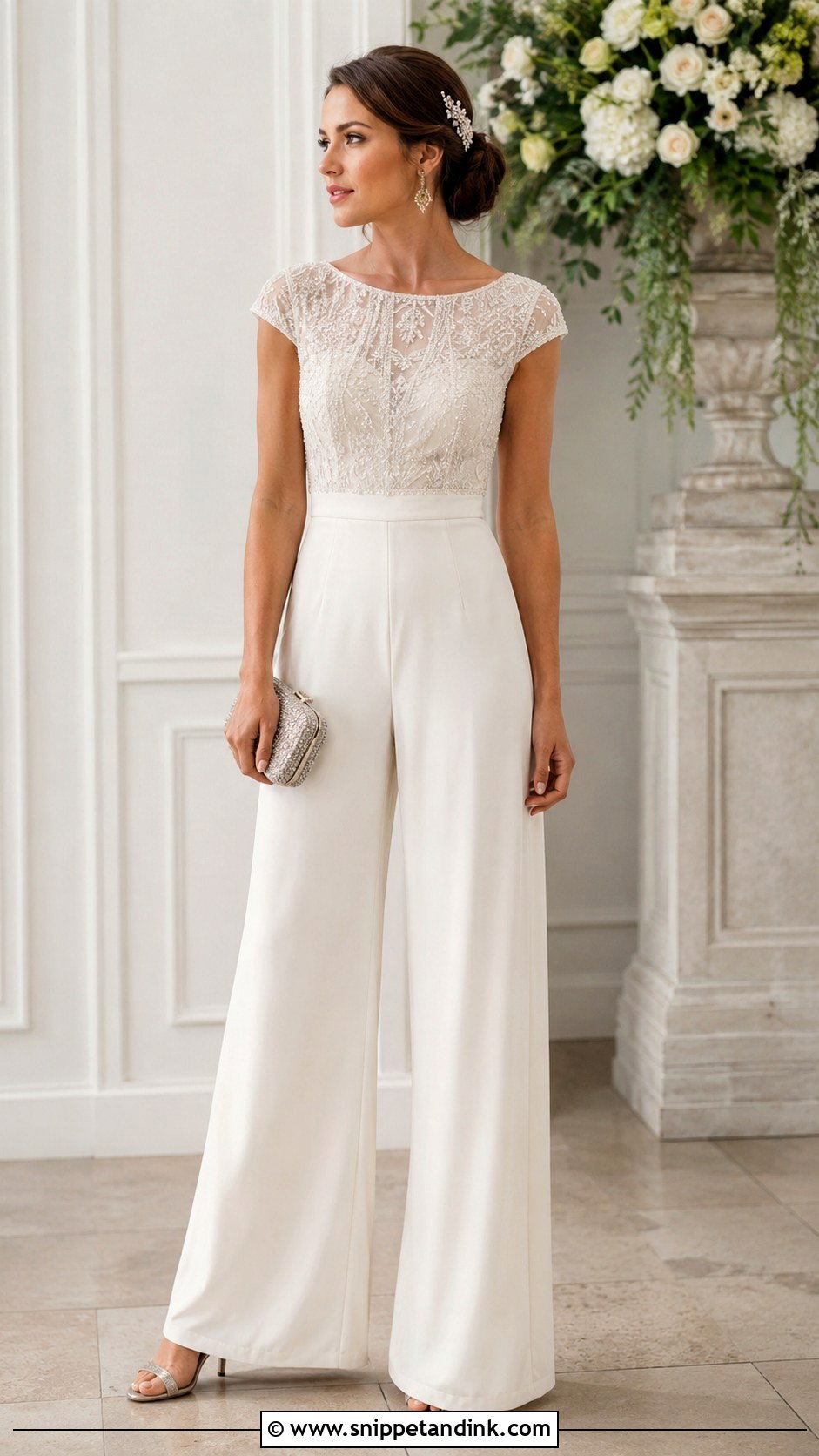 1920s Bridal Jumpsuit - Snippet and Ink - 25 1920 Wedding Dress Ideas