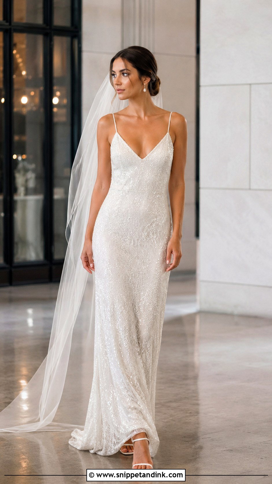 1920s Sequin Wedding Dress - Snippet and Ink - 25 1920 Wedding Dress Ideas