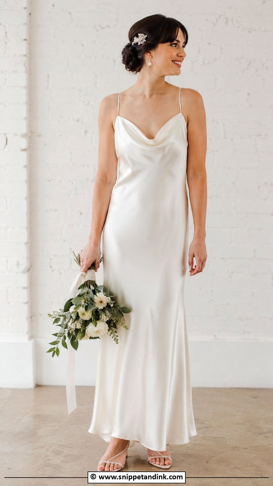 1920s Slip Wedding Dress - Snippet and Ink - 30 1920s Wedding Dress Ideas