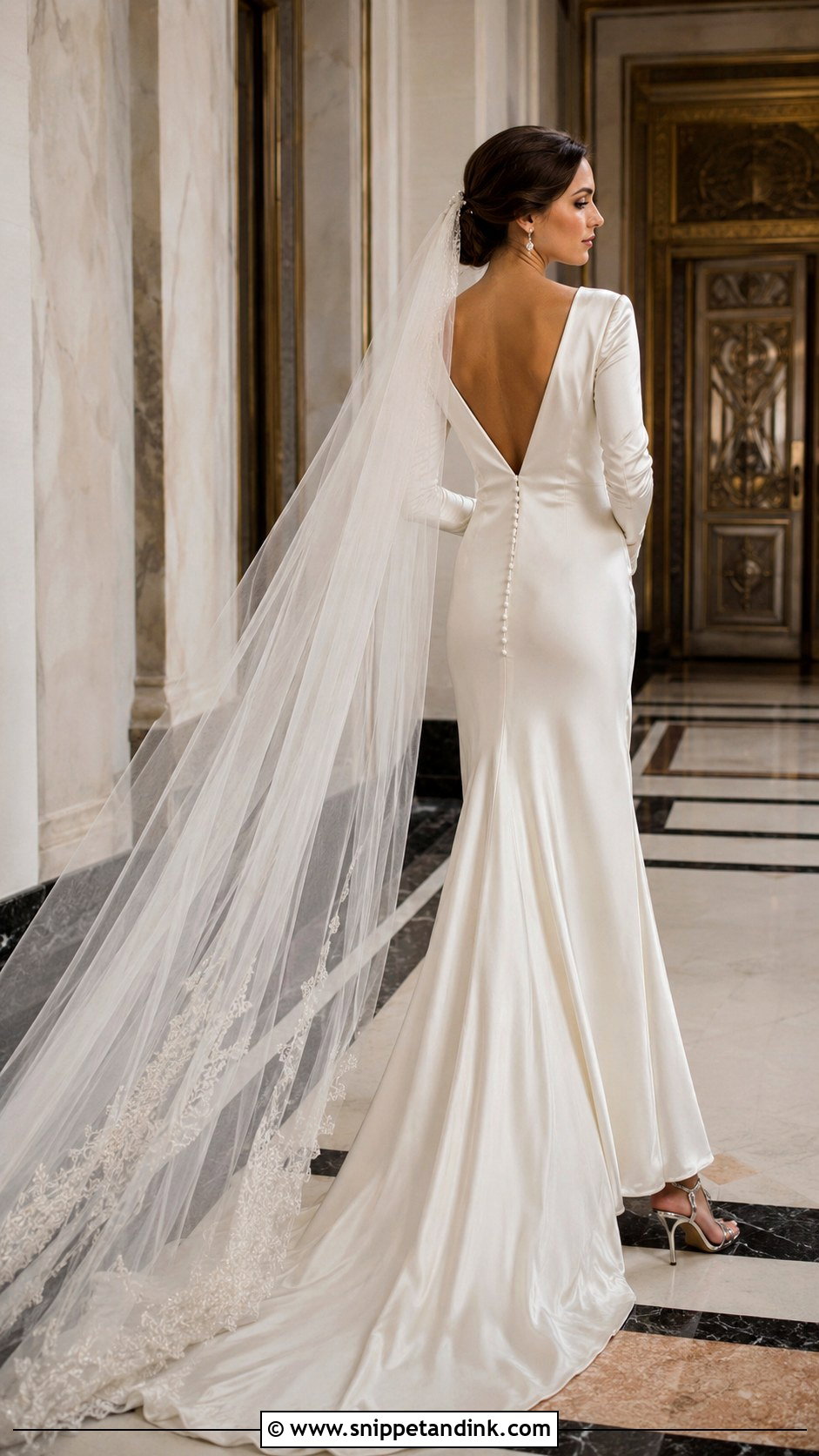 1930s Low Back Wedding Dress - Snippet and Ink - 20 1930 Wedding Dress Ideas