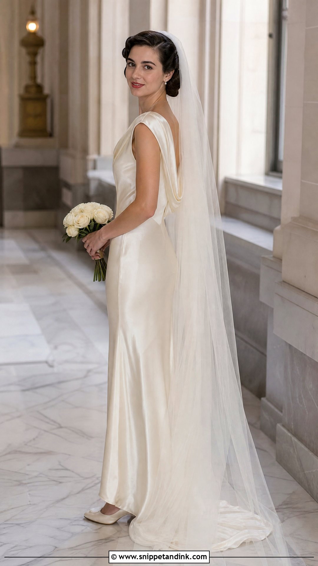 1930s Satin Wedding Dress - Snippet and Ink - 25 Old Fashioned Wedding Dress Ideas