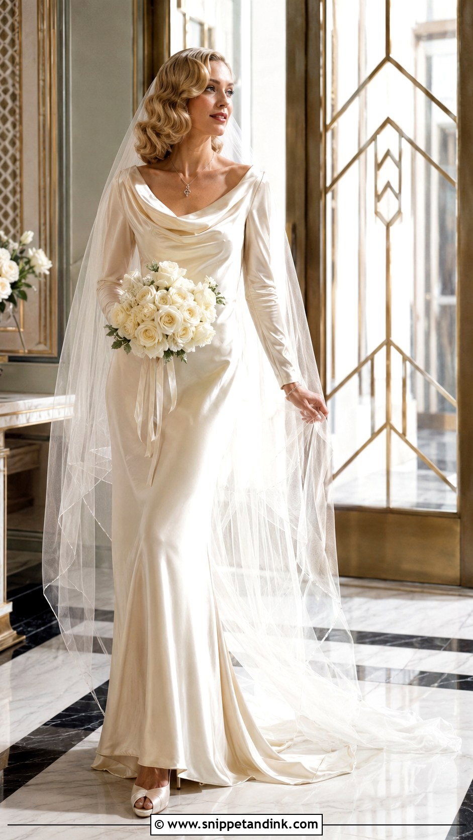 1930s Wedding Dress - Snippet and Ink - 25 Historical Wedding Dresses