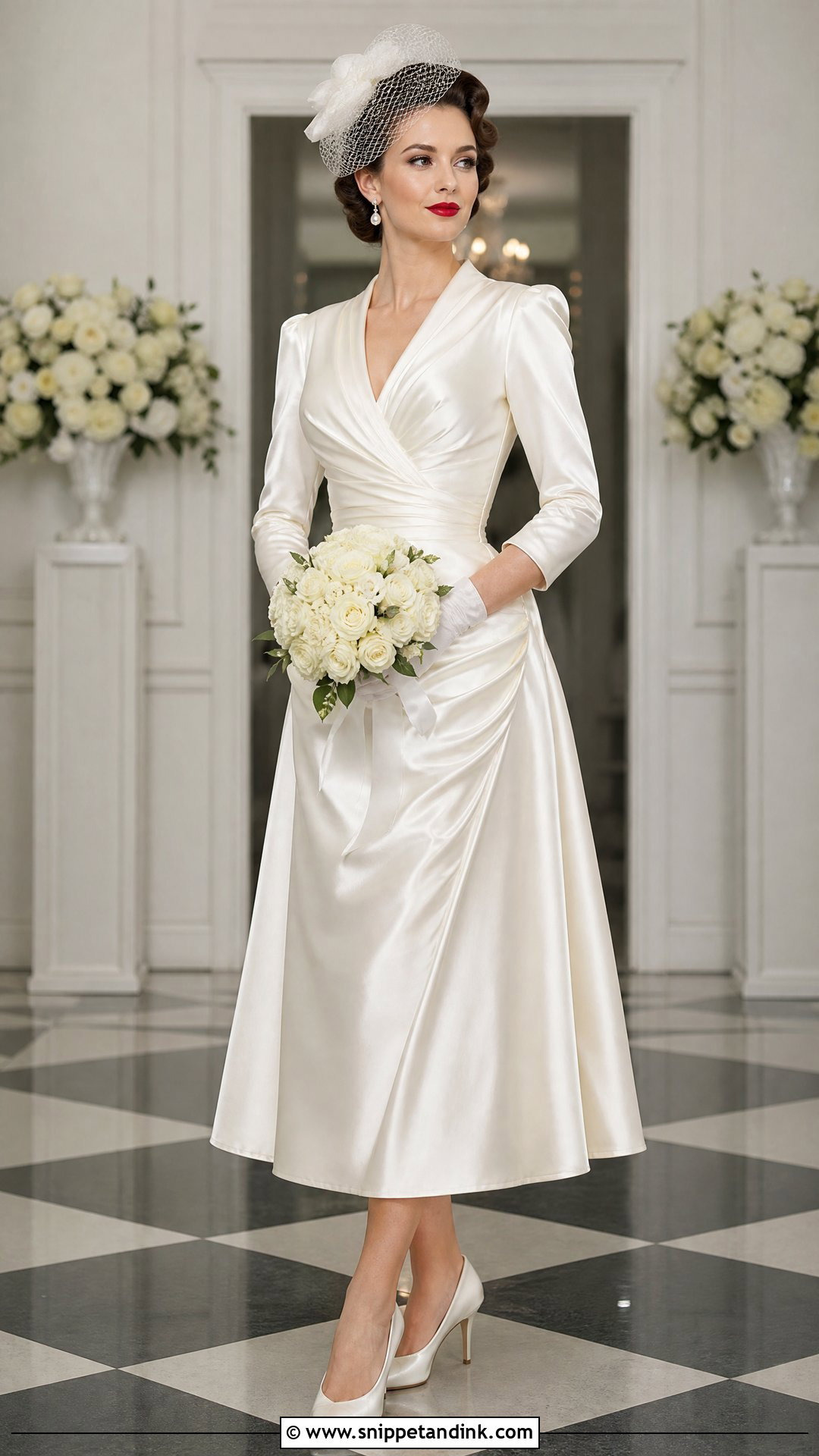 1940s Pin Up Wedding Dress - Snippet and Ink - 20 Pin Up Wedding Dress Ideas