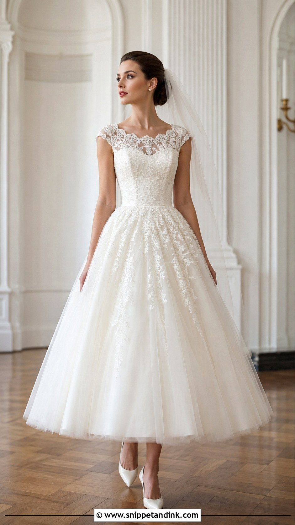1950s Ball Gown Old Wedding Dress - Snippet and Ink - 25 Old Wedding Dresses