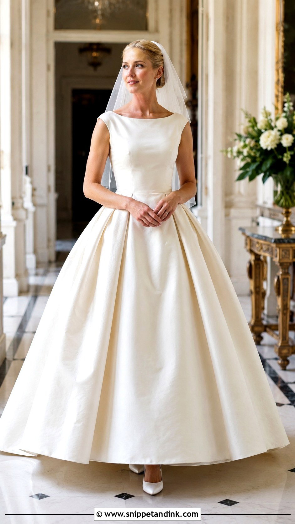 1950s Ball Gown Wedding Dress - Snippet and Ink - 25 Modern Vintage Wedding Dress Ideas