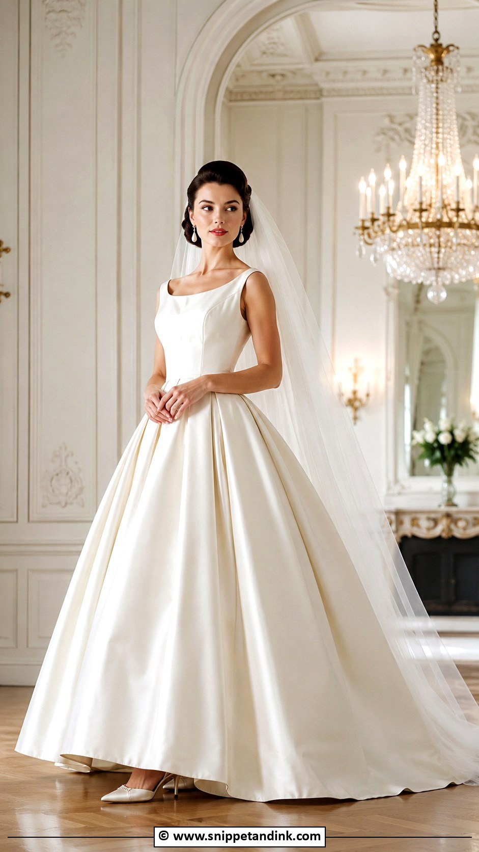 1950s Ballroom Wedding Dress - Snippet and Ink - 30 1950s Wedding Dress Ideas